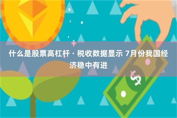 什么是股票高杠杆 · 税收数据显示 7月份我国经济稳中有进