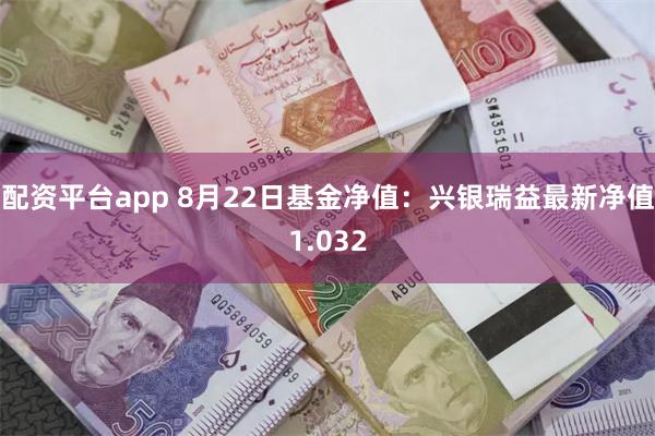 配资平台app 8月22日基金净值：兴银瑞益最新净值1.032