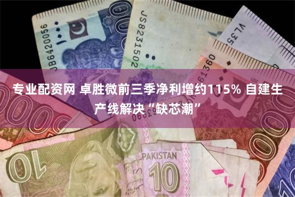 专业配资网 卓胜微前三季净利增约115% 自建生产线解决“缺芯潮”