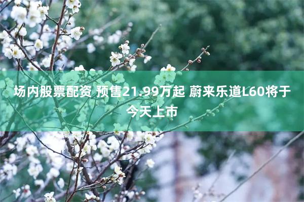 场内股票配资 预售21.99万起 蔚来乐道L60将于今天上市