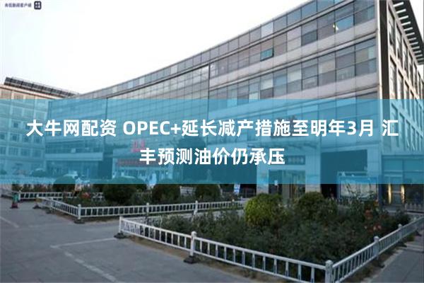 大牛网配资 OPEC+延长减产措施至明年3月 汇丰预测油价仍承压