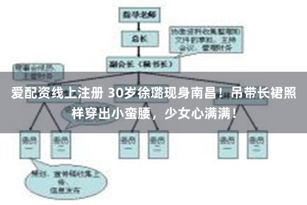 爱配资线上注册 30岁徐璐现身南昌！吊带长裙照样穿出小蛮腰，少女心满满！