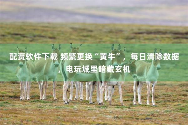配资软件下载 频繁更换“黄牛”，每日清除数据，电玩城里暗藏玄机